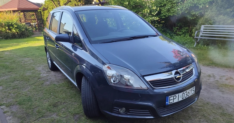 Opel Zafira cena 16500 przebieg: 219000, rok produkcji 2007 z Miłakowo małe 154